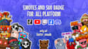 create custom emotes or badges for twitch, kick, tiktok, youtube, trovo, etc