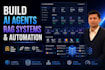 develop ai agent automations, rag systems, llm for you