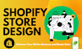 setup profitable shopify website or shopify store design