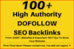 make high quality SEO link building with dofollow backlinks for google ranking