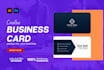 create a professional business card