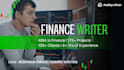 write quality finance, investment and stock market articles