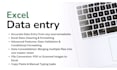 do excel data entry