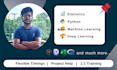 be your tutor for python, data science,machine learning and ai