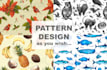 design seamless watercolor patterns for you