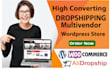 build aliexpress alidropship woocommerce dropshipping website