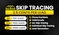 do real estate skip tracing  llc skip tracing in bulk
