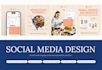 create on brand social media visuals and reusable template