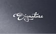 design scripted, handwritten or signature logo