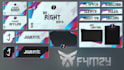 design and make a twitch package and a logo