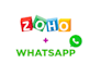 connect your business whatsapp to zoho CRM