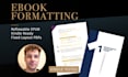 professionally format your ebook in epub and PDF