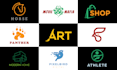 design perfect modern outstanding logo creation