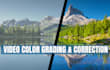 do professional video color grading and color correction