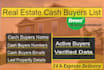 supply active land cash buyers leads