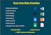 do data prepration, pdf to word, excel, ppt and csv format