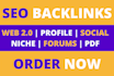 do high quality and dofollow backlinks to boost your website