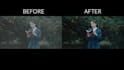 do professional video color correction and color grading