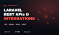 build rest API, webhook or api integrations using PHP laravel