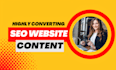 be your SEO website content writer for ecommerce shopify