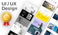 design professional UI UX websites
