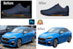 do clipping path, cut out of product image
