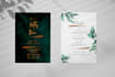 design greeting card, invitation card or postcard