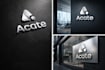 design a minimal typography and modern logo