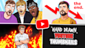 design a cartoon youtube thumbnail