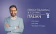 proofread and edit your italian text