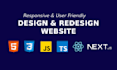 design or redesign website
