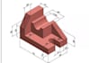 design 2d mechanical part drawings in autocad