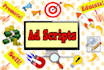 write video ad script for you