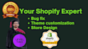 design, edit, update and fix your dropshipping shopify store