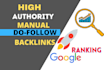 build dofollow  backlinks da 50 plus