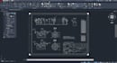 draw technical parts in autocad