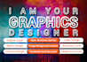 be your professional top rated graphic designer