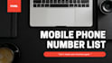 provide country wise mobile phone number