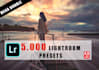 give you 5000 lightroom presets filters
