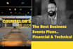 write corporate events plan financial and technical