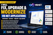 fix, upgrade and modernize vb net applications