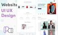 do figma website design UI UX, and web app UI UX design