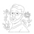 draw any object or person into a simple line  in 24 hours