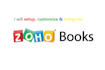 setup and implement zoho book