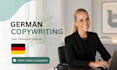 write SEO optimized german blog articles and content