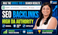 do SEO backlinks high da authority link building for google rankings