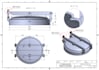 do drawing dwg and technical drawing on autocad 2d and 3d