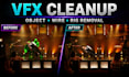 do professional vfx cleanup and object removal