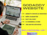 design a website and godaddy ecommerce store professionally