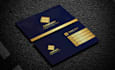 do minimalist business card design superfast